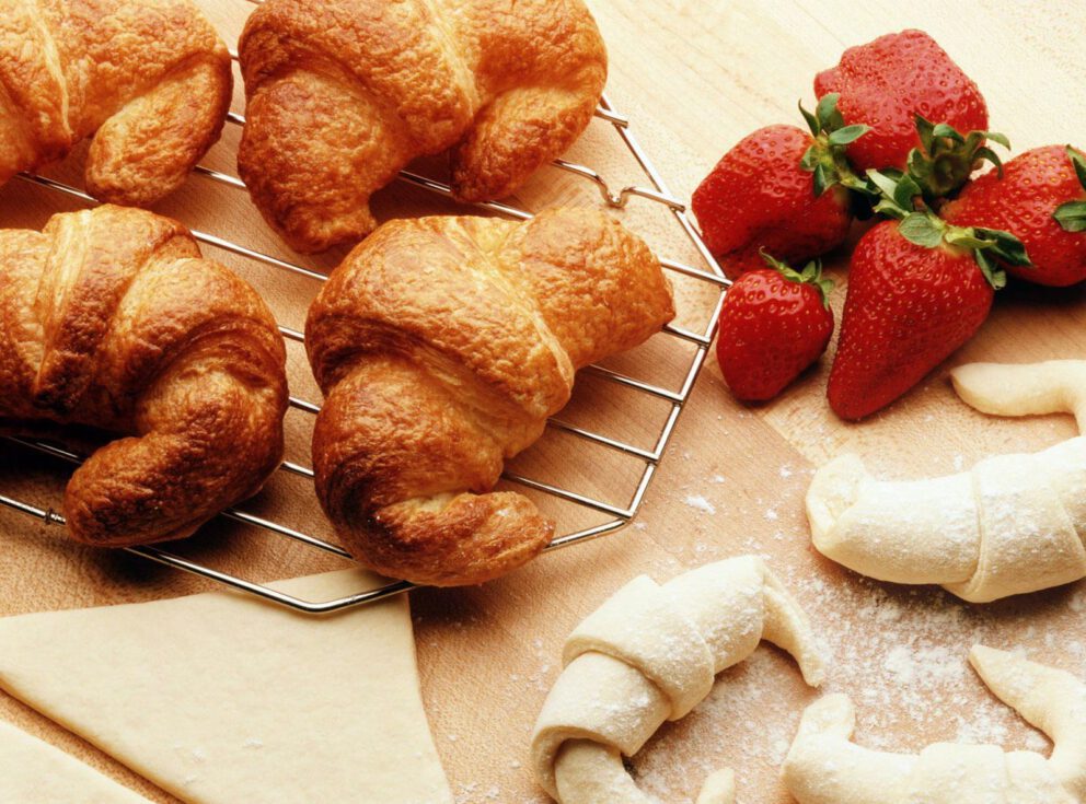 food_bread_strawberries_croissants_desktop_1597x1183_hd wallpaper 1034273 1