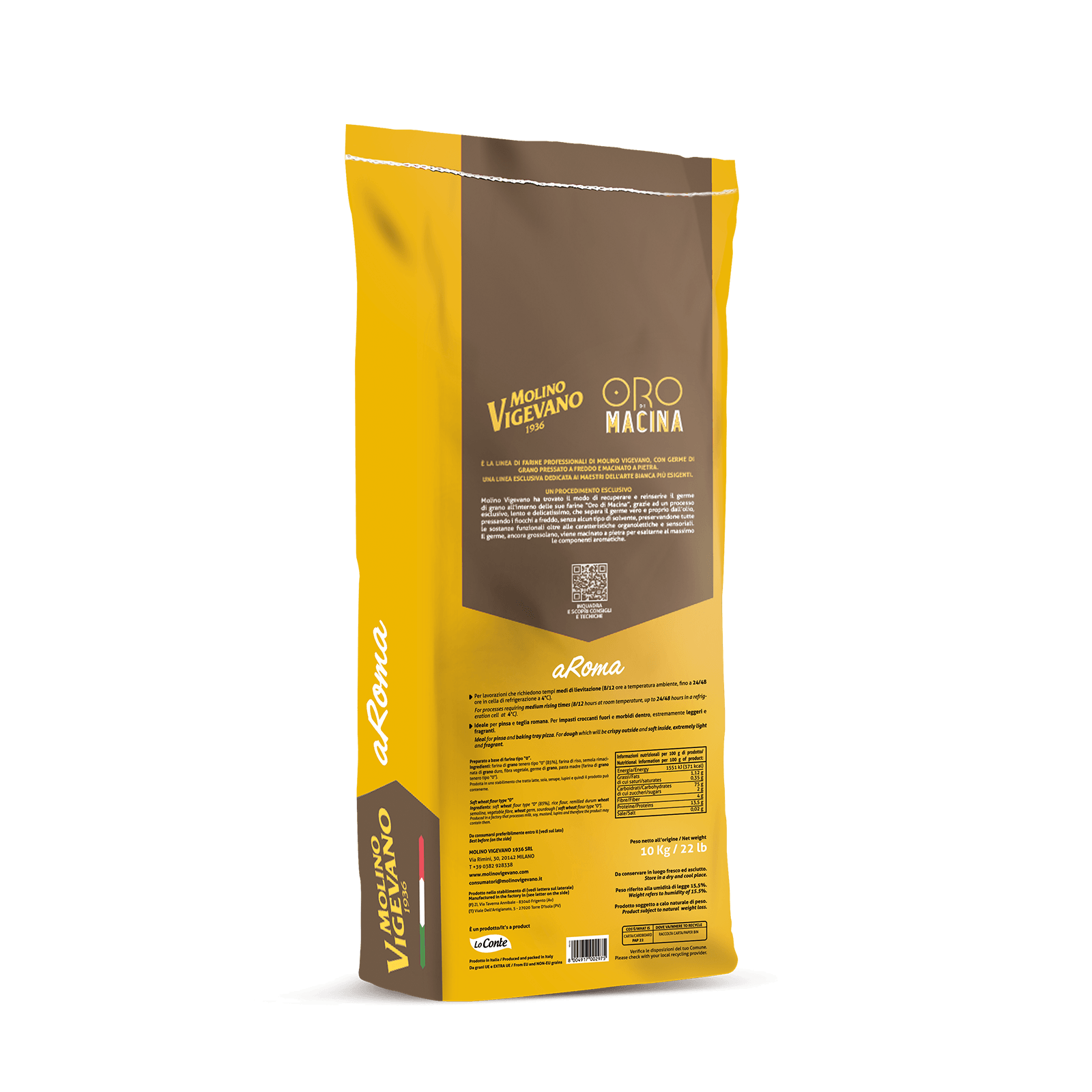 aroma 10kg retro dx molino vigevano