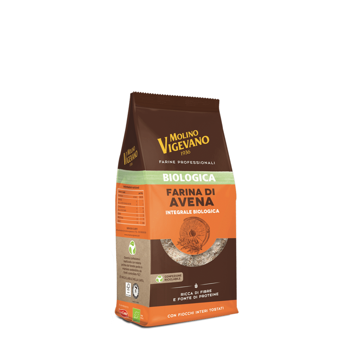 avena dx molino vigevano farina
