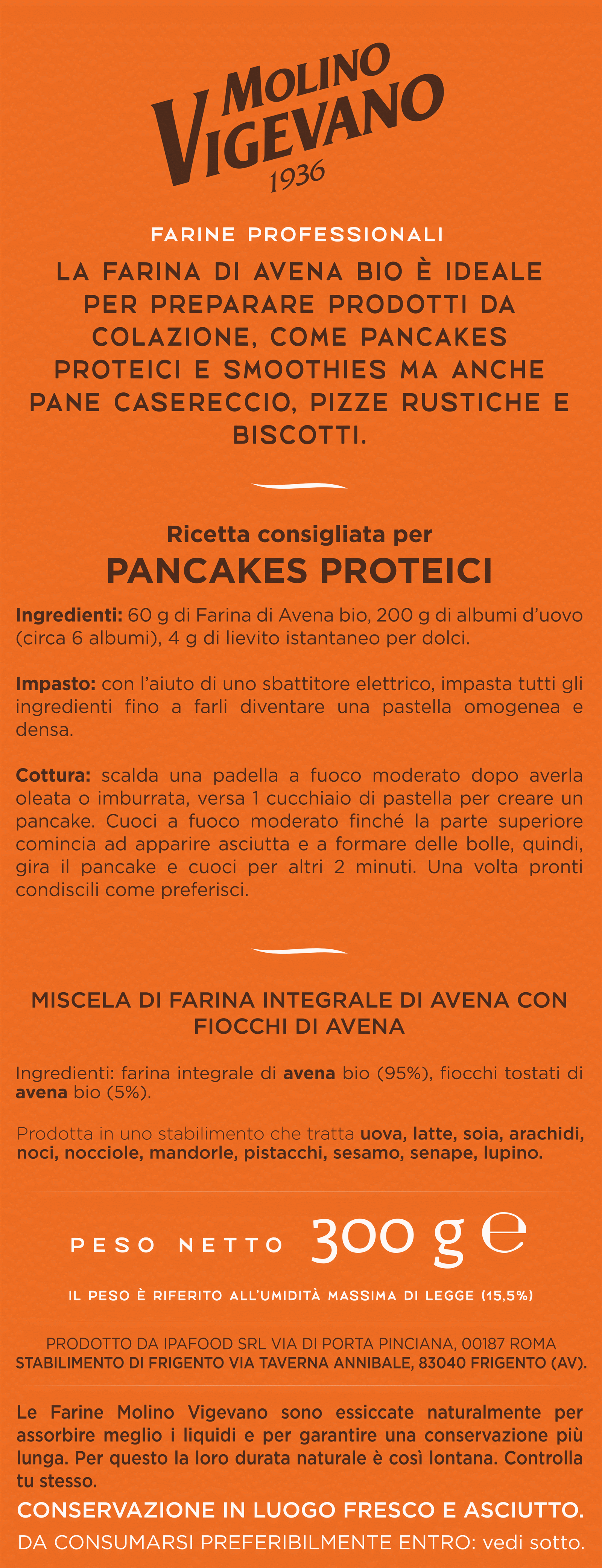 etichetta avena 300 molino vigevano scaled