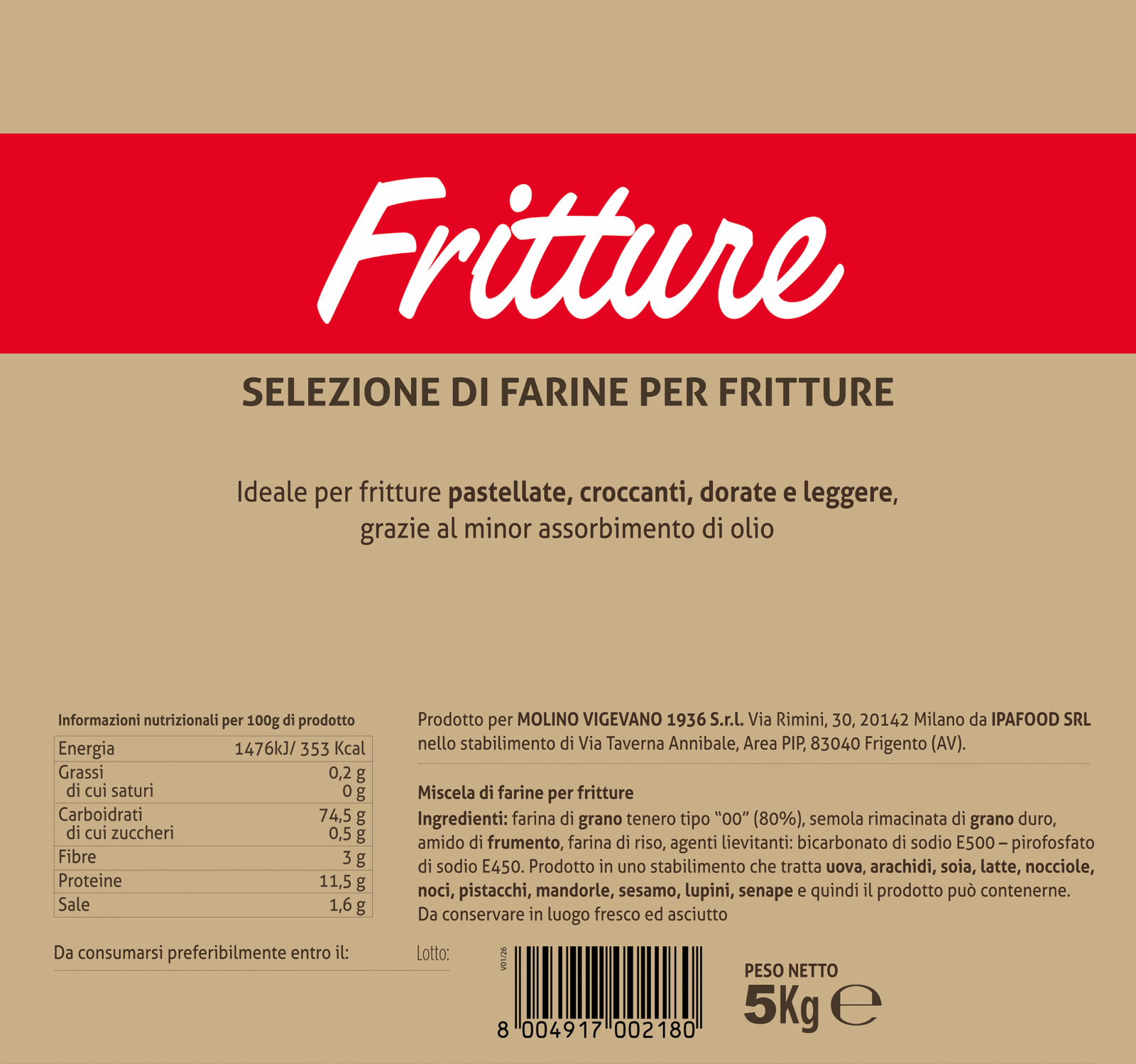 etichetta fritture molino vigevano