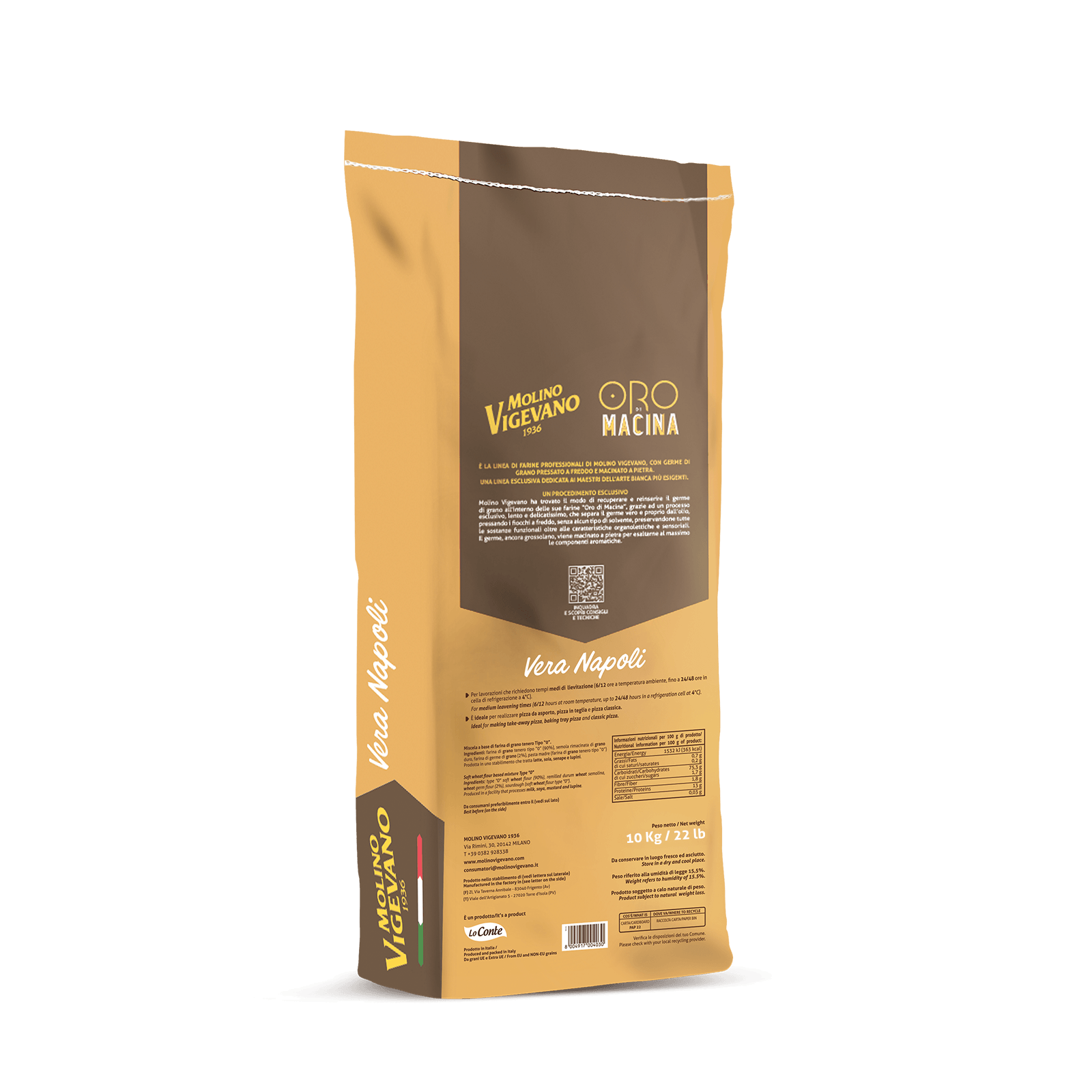 veranapoli 10kg retro dx molino vigevano