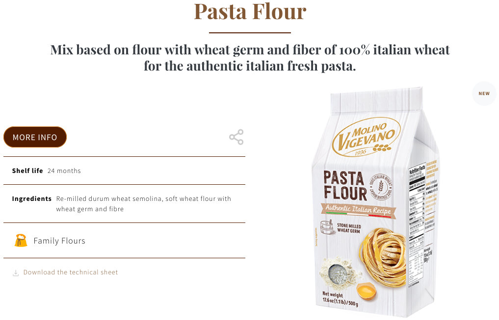 Pasta Flour